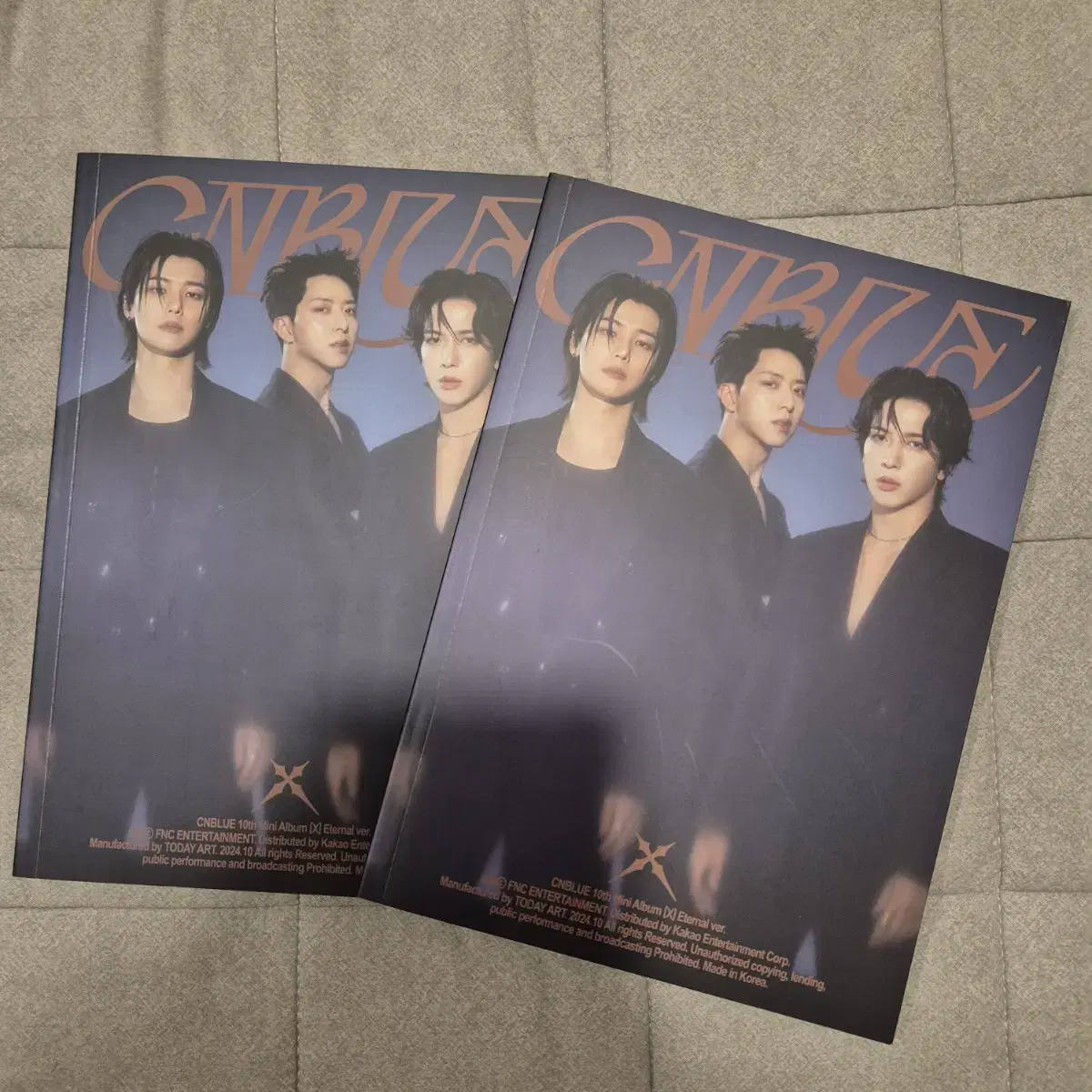 씨엔블루 CNBLUE 10번째 미니앨범 X 이터널버전 [CD ONLY]